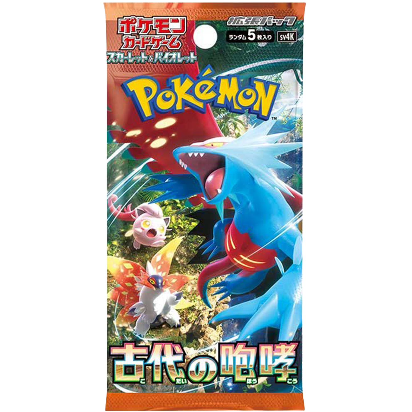 Pokémon Card Game "Ancient Roar (SV4M)" Box