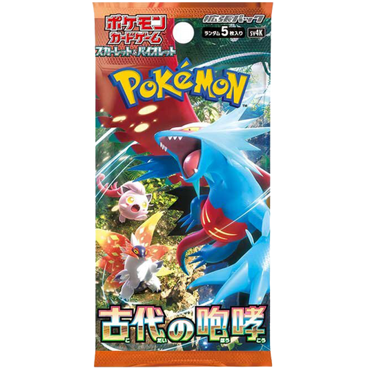 Pokémon Card Game "Ancient Roar (SV4M)" Box