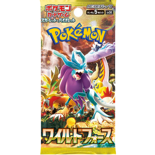 Pokémon Card Game "Wild Force (SV5K)" Box